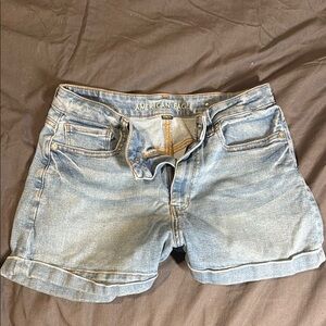 American Eagle Outfitters Blue Jean Shorts Light Wash